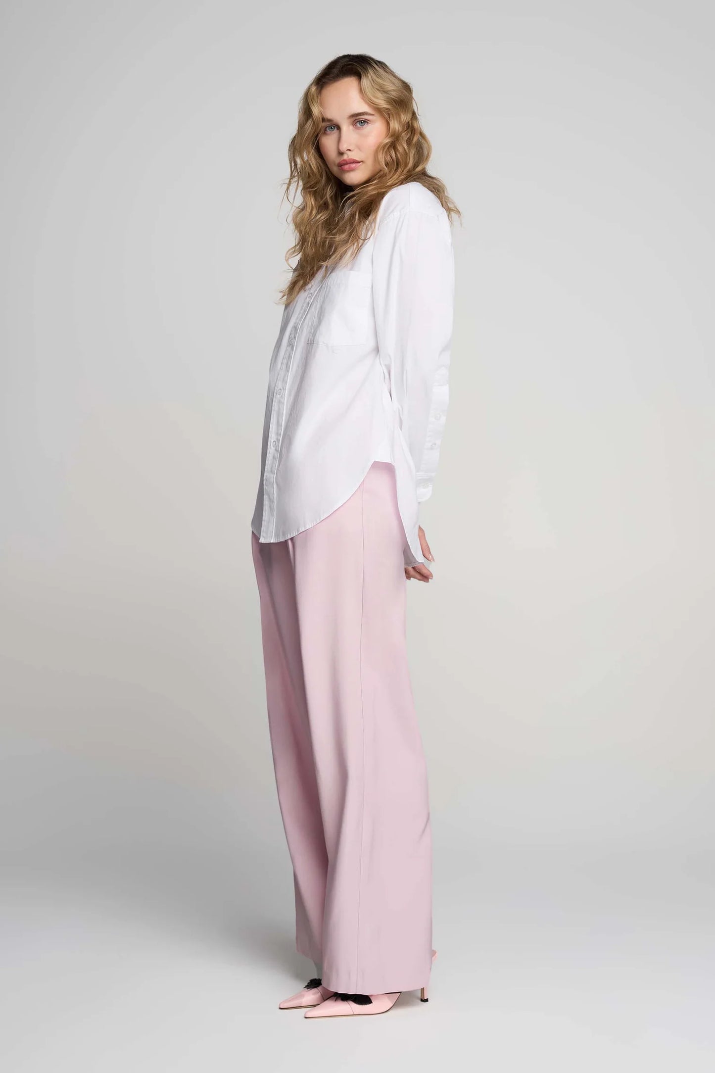 the SIMPLY oversized shirt, white