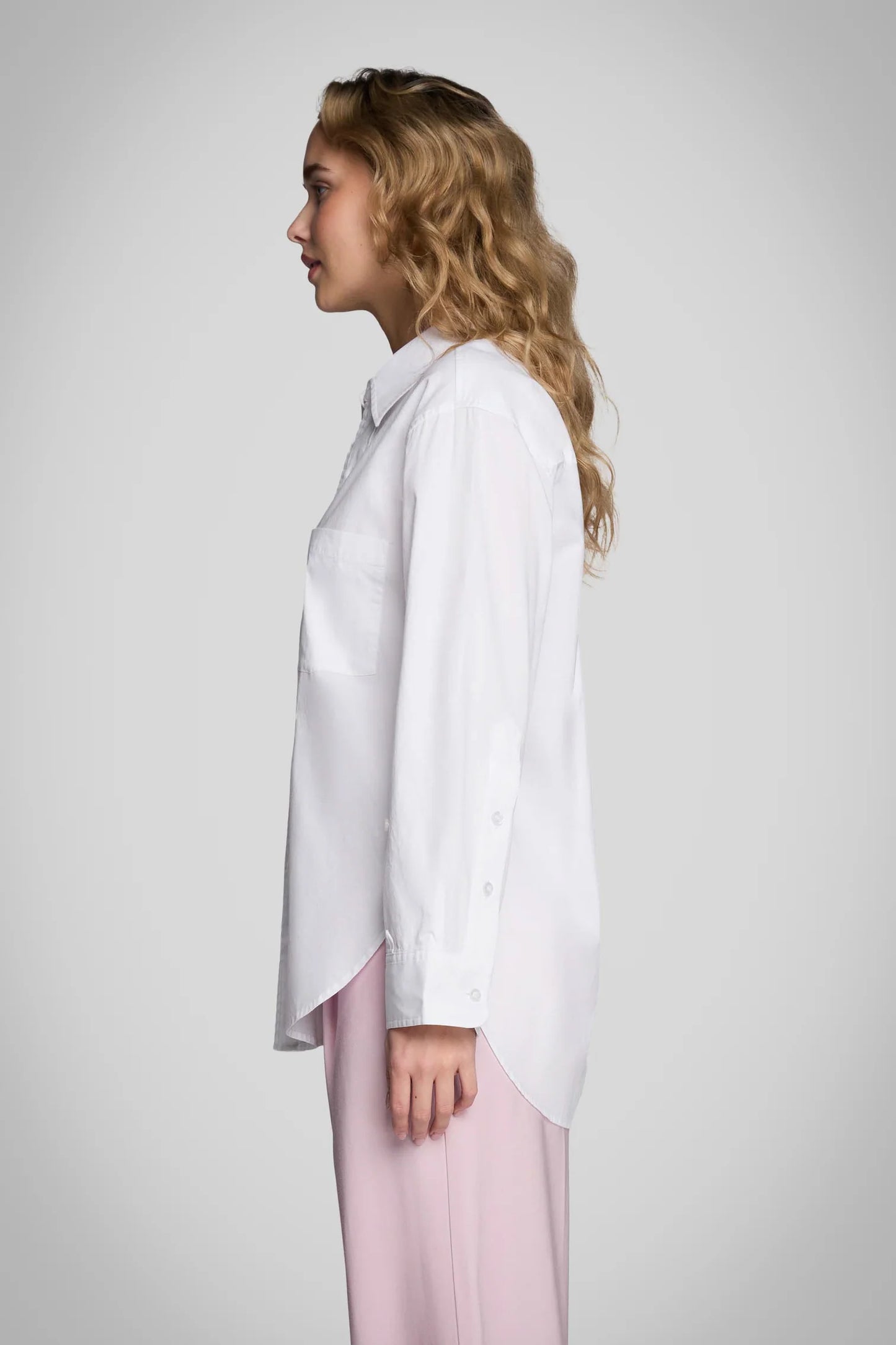 the SIMPLY oversized shirt, white