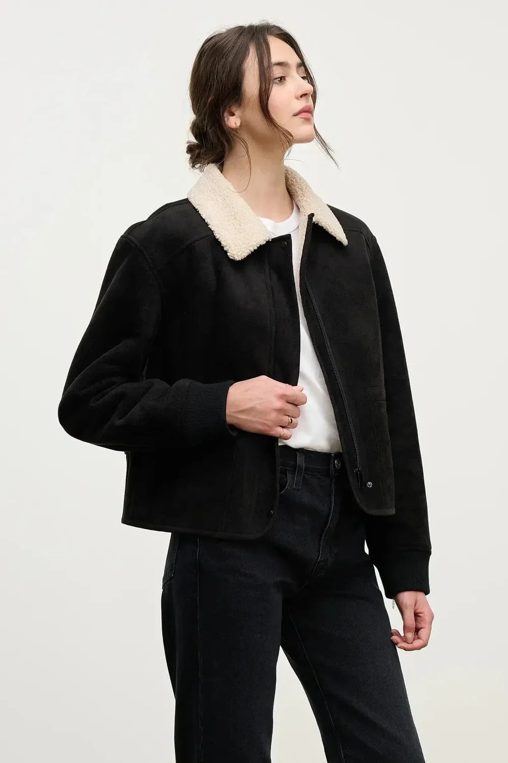 the JUNO sherpa jacket