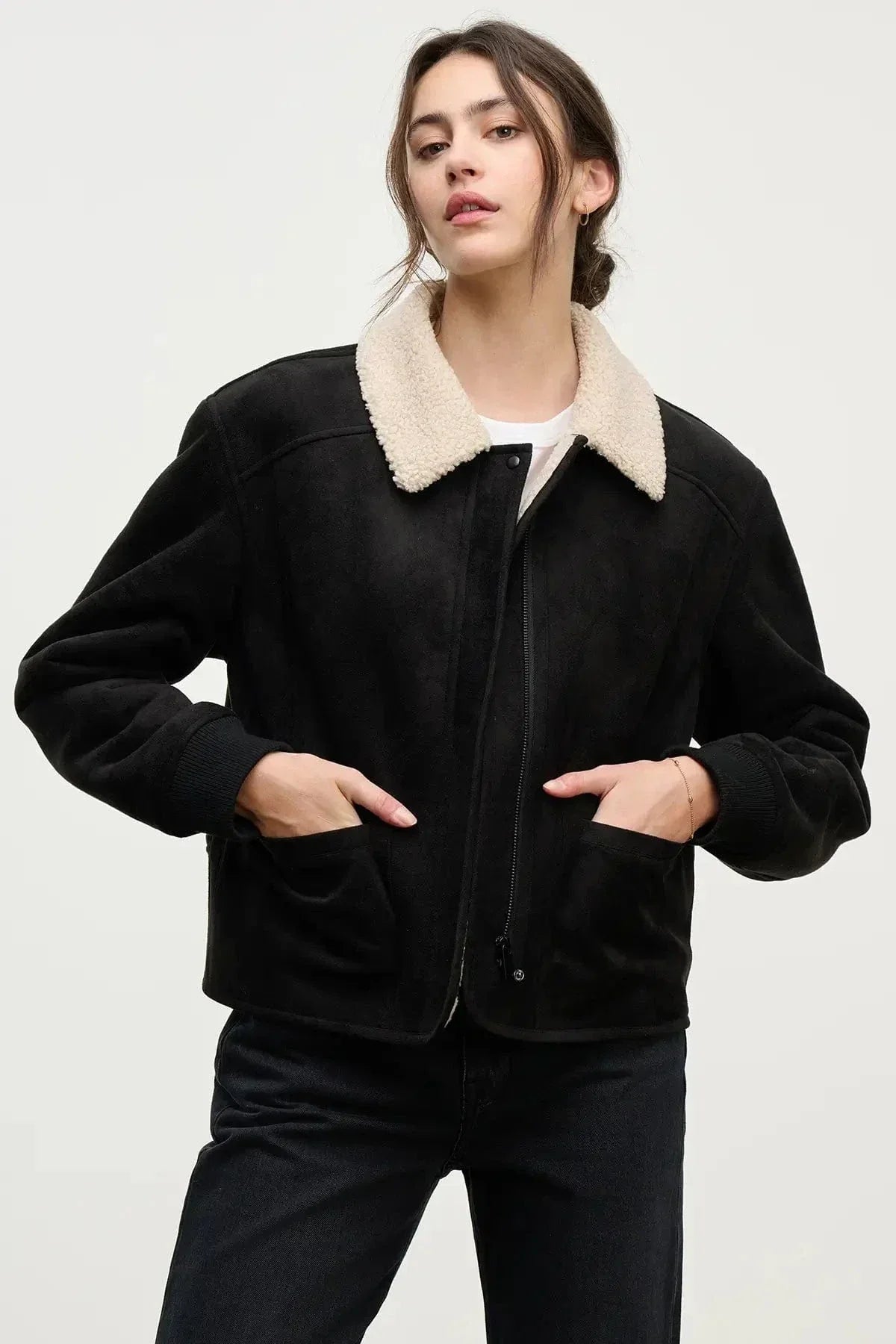 the JUNO sherpa jacket