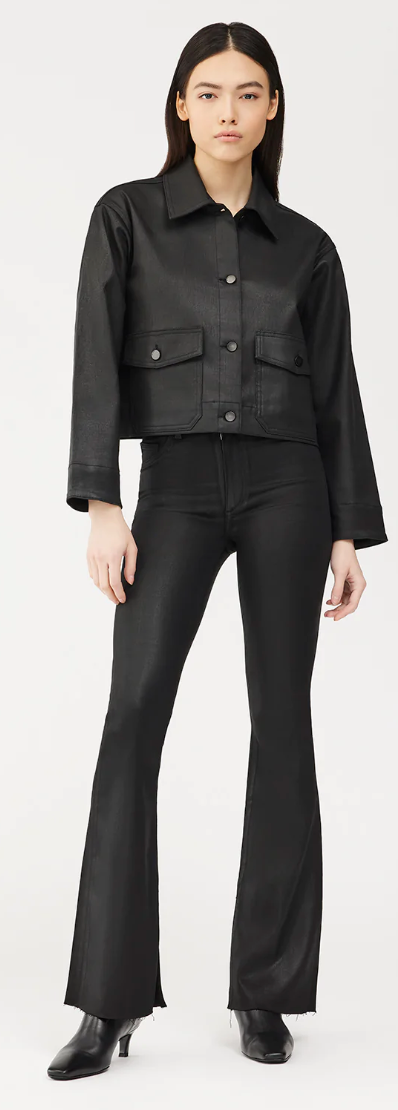 The BRIDGET Boot, Black Coated