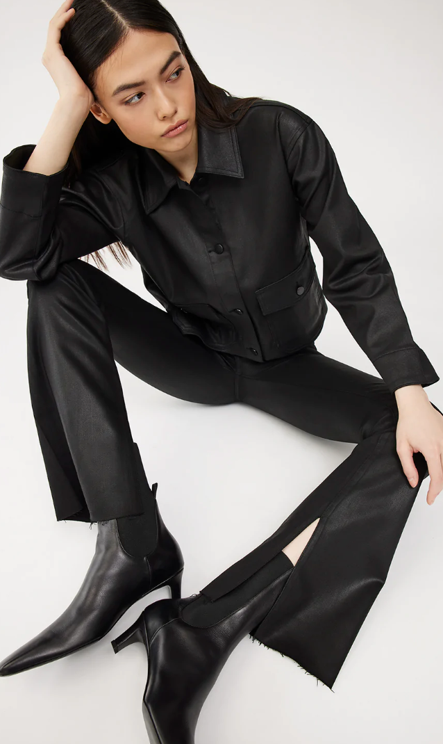 The BRIDGET Boot, Black Coated