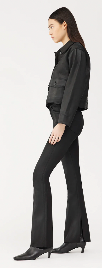 The BRIDGET Boot, Black Coated