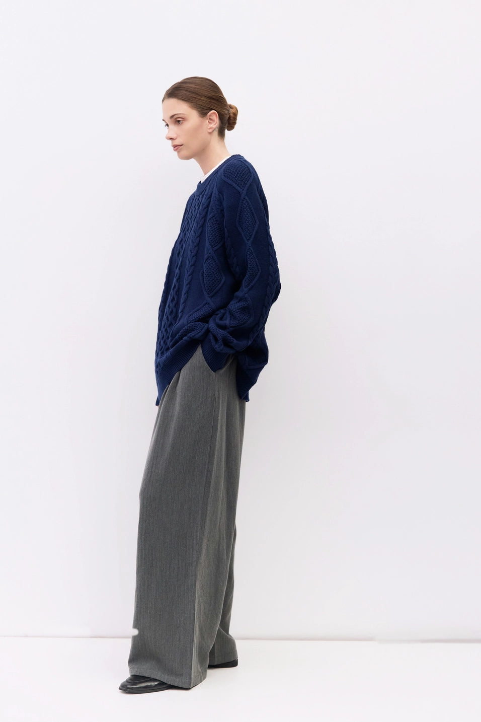 the HAILEY knit, navy