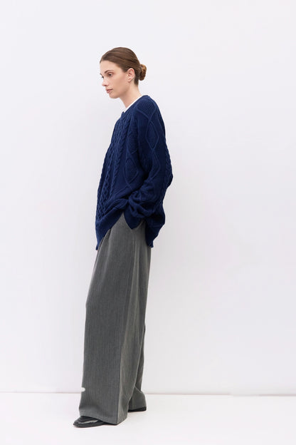 the HAILEY knit, navy