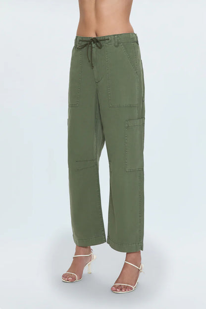 the SABRINA curved utility pant, meadow