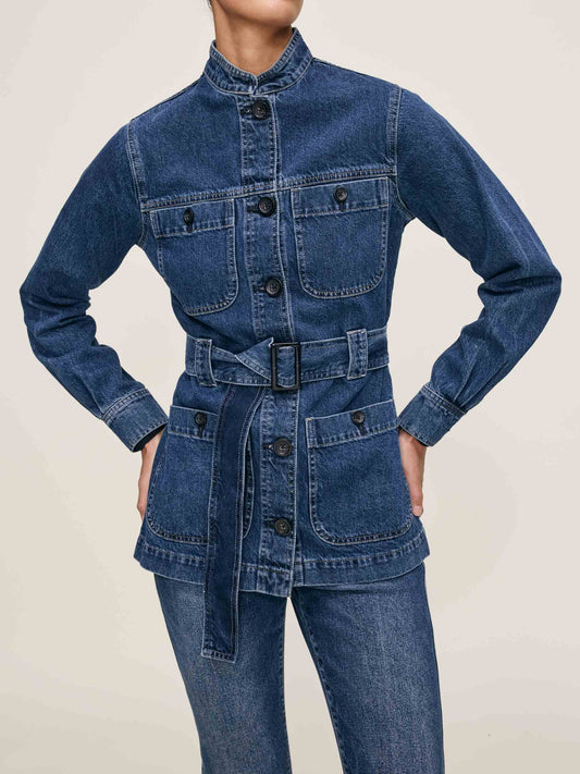 the UTILITY jacket, moon lake