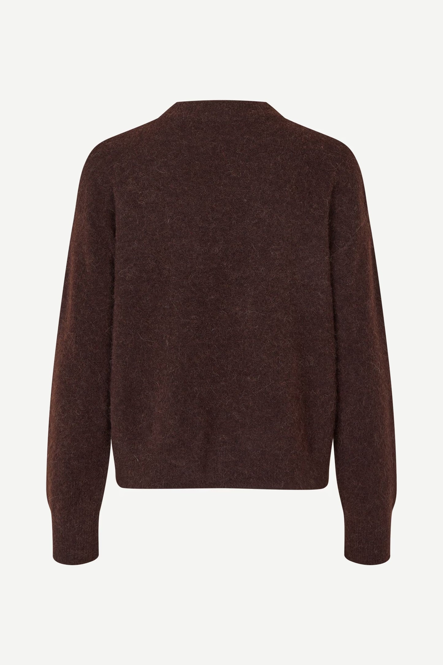 the ANOUR knit, black coffee