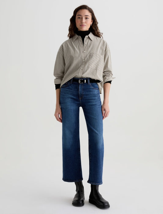 the SAIGE wide leg crop, veiled