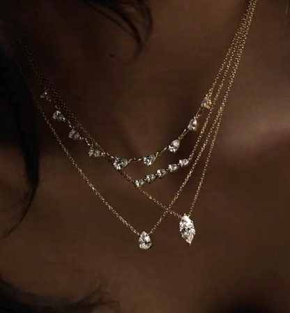 the SOLITAIRE necklace collection