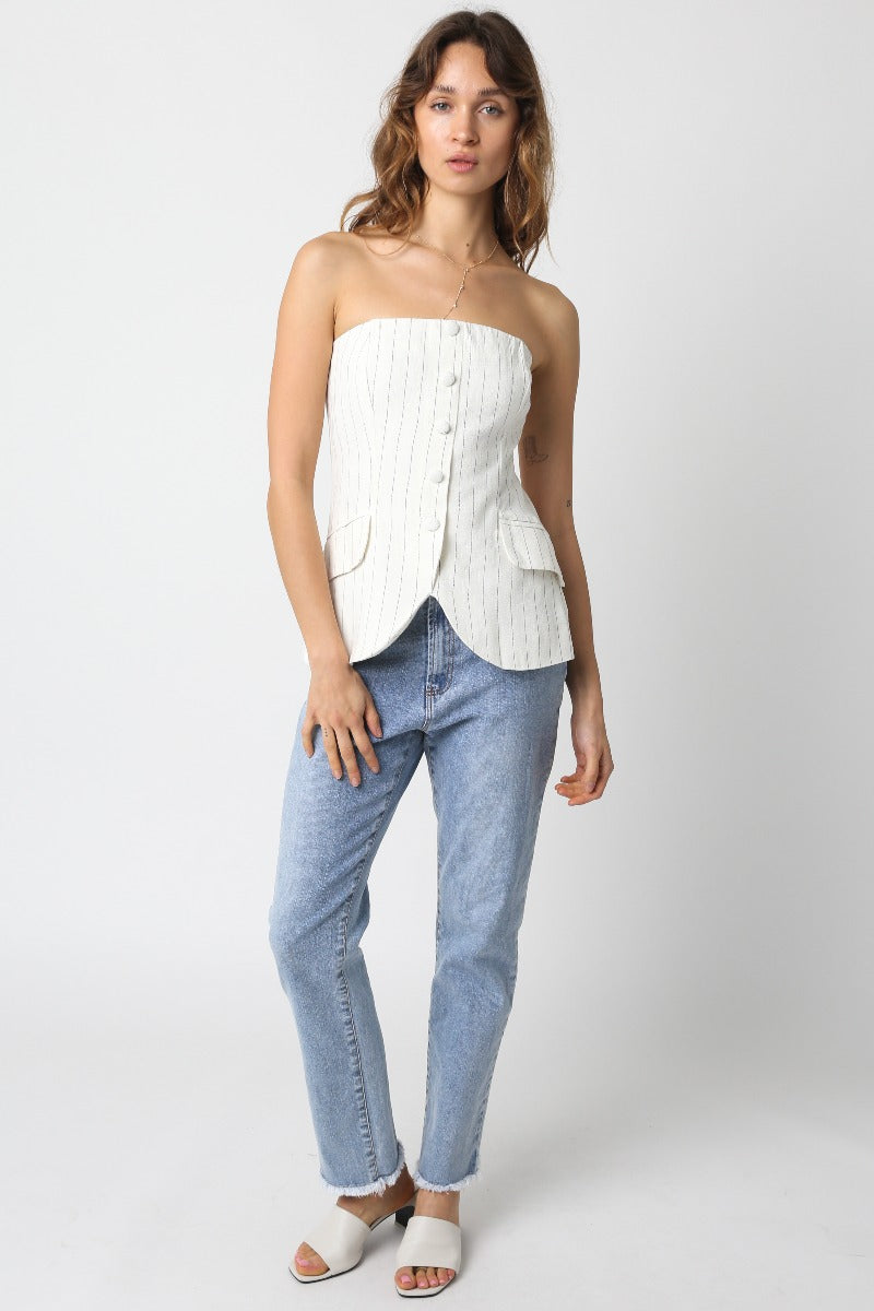 The HELEN Strapless Suiting