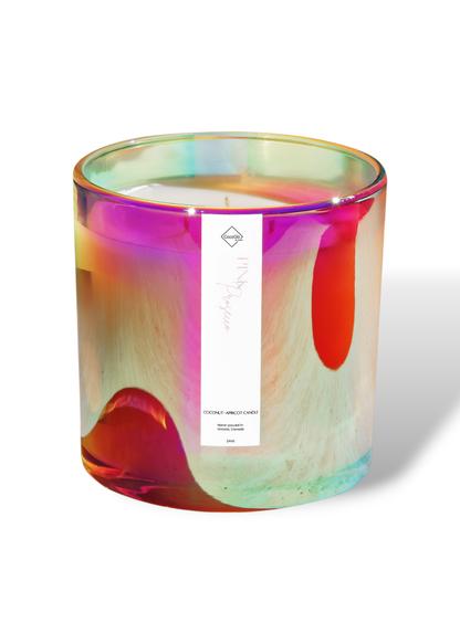 the PINK PROSECCO candle