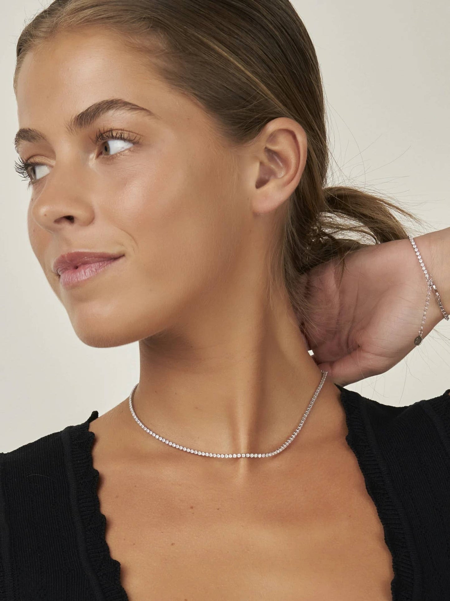 the TENNIS collection, necklace