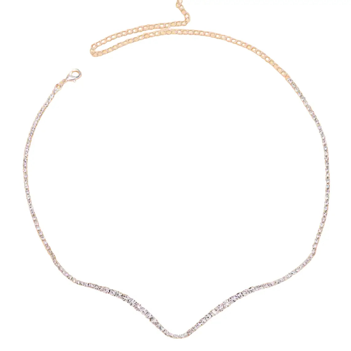 the PRINCESS tennis necklace