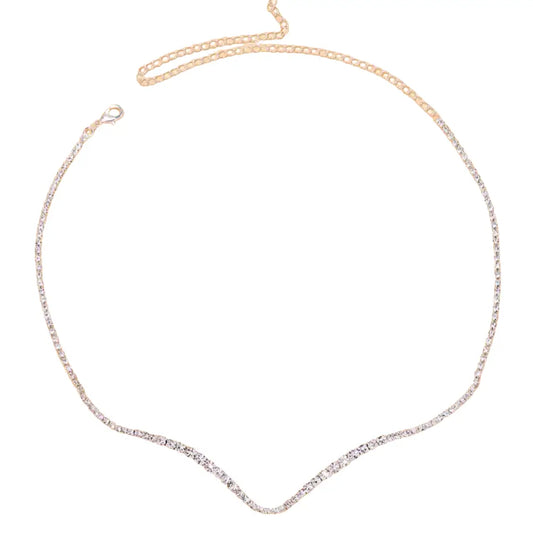 the PRINCESS tennis necklace