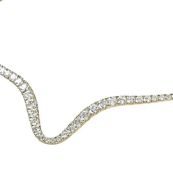 the PRINCESS tennis necklace