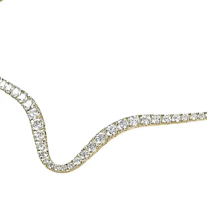 the PRINCESS tennis necklace