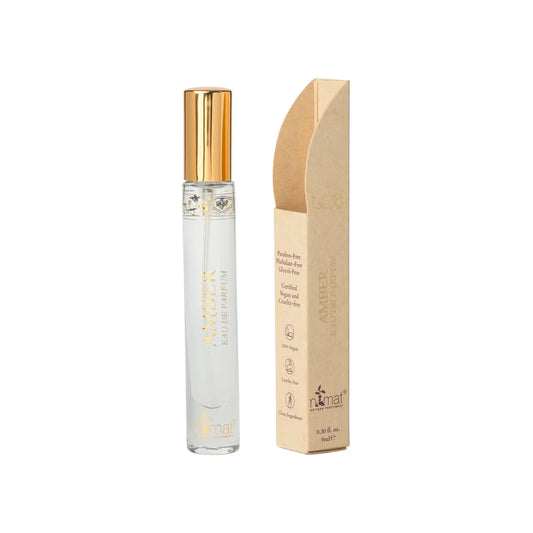 the Amber Eau De Parfum travel spray 9ml