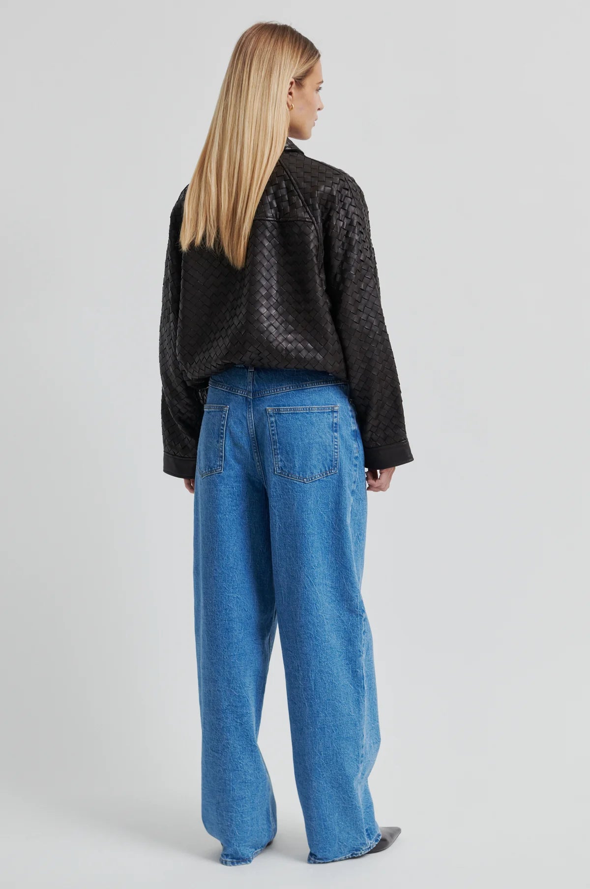 the VERMONT leather jacket, chocolate torte