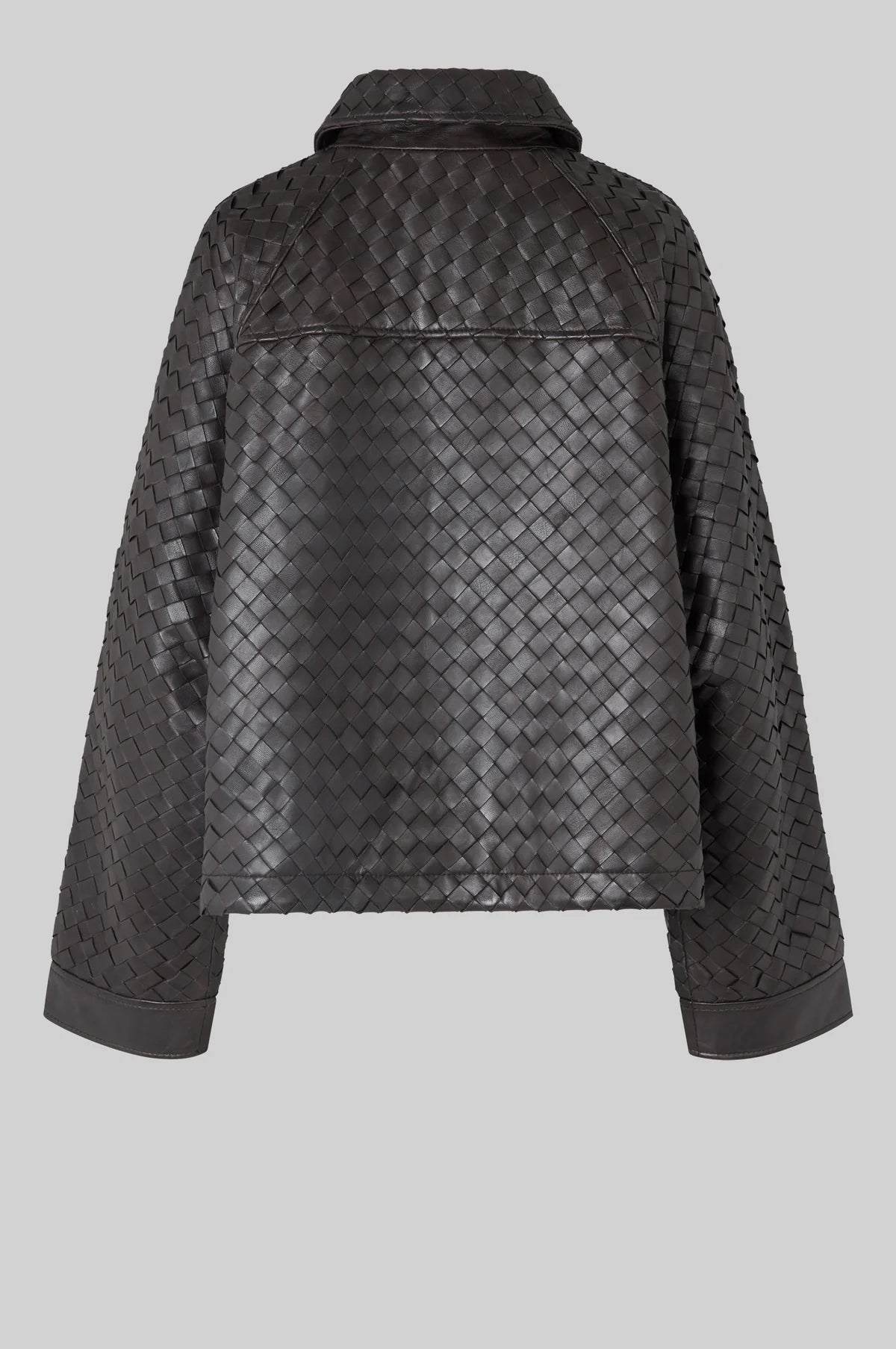 the VERMONT leather jacket, chocolate torte