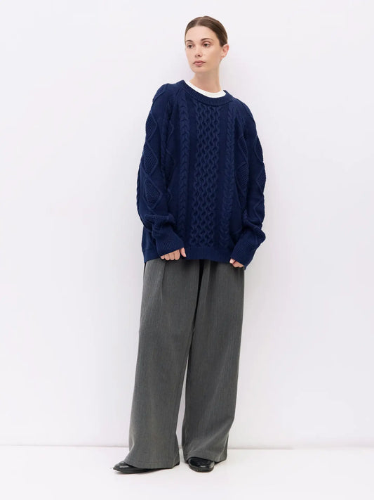 the HAILEY knit, navy