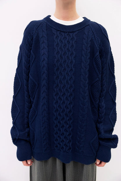 the HAILEY knit, navy