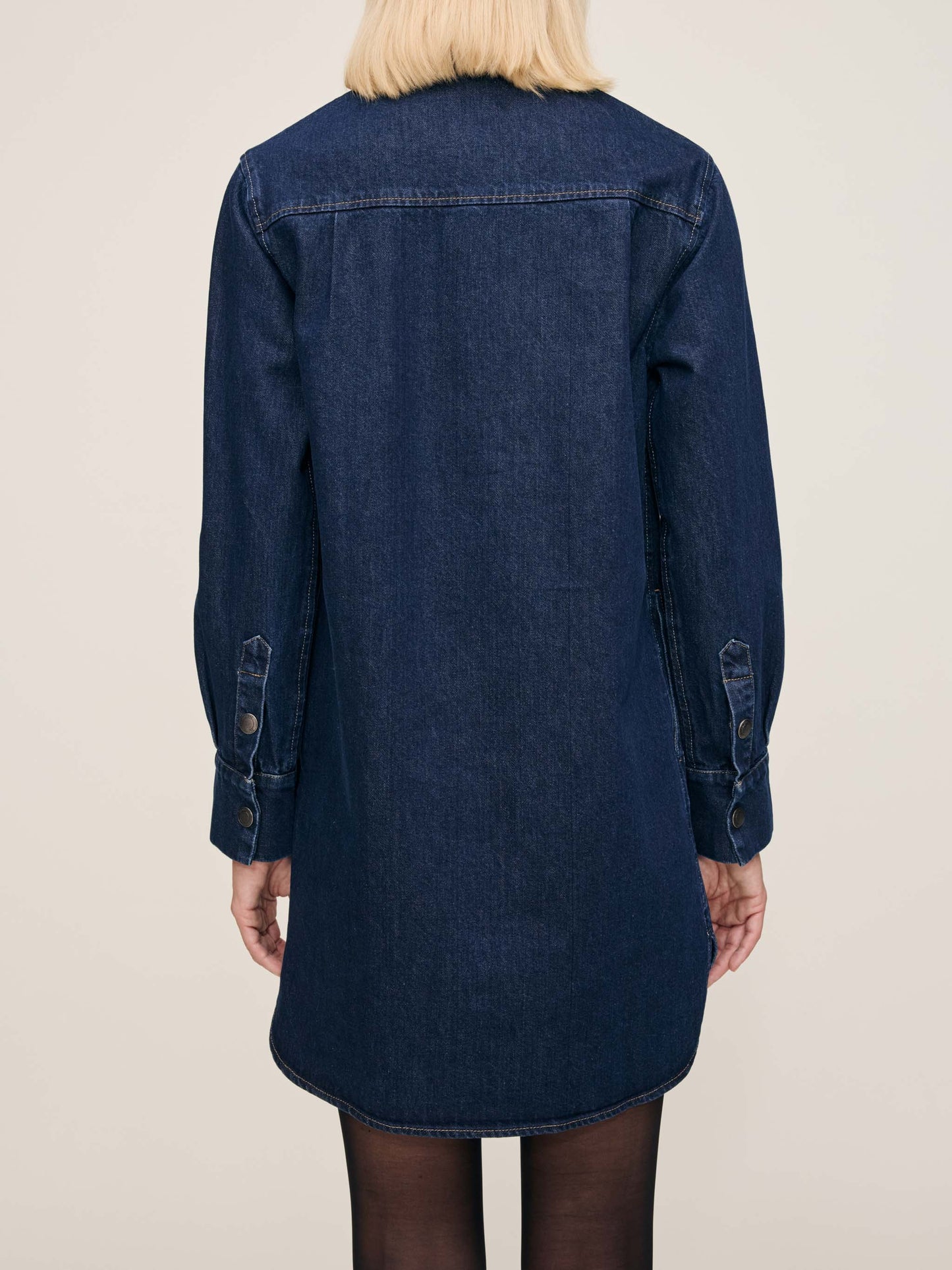 the FAYE shirt dress, lake house