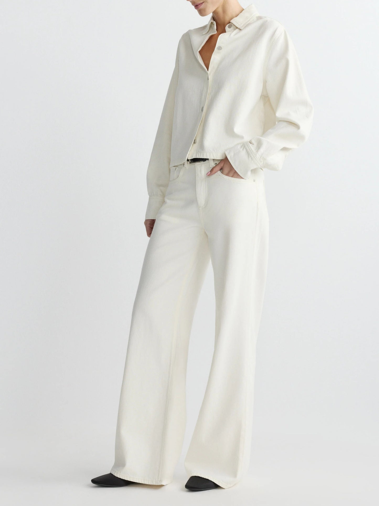 the MONTAUK shirt, eggshell