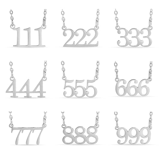 the 111 angel number necklace