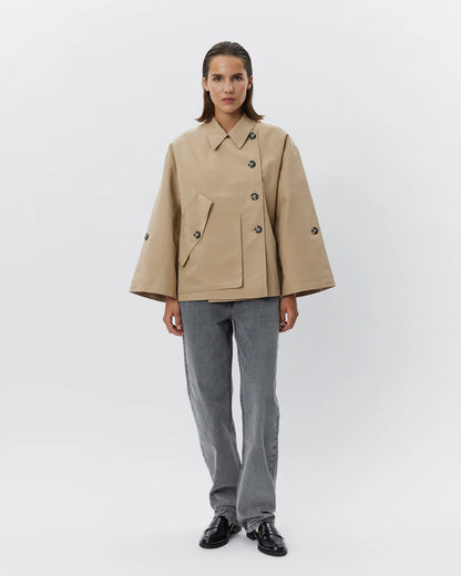 the AGATHASW jacket, camel