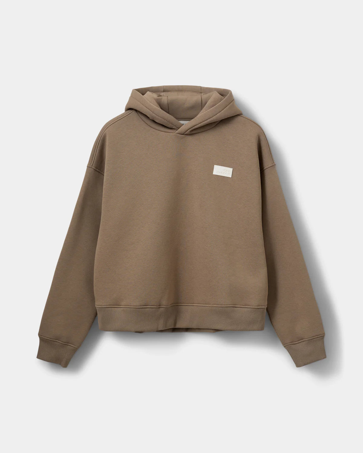 the BASIKSW hoodie, nougat