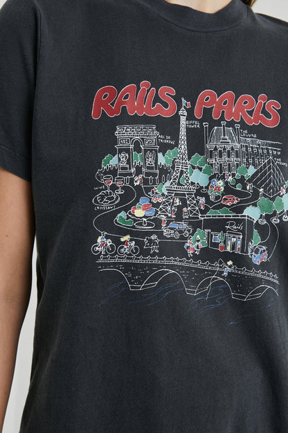 the PARIS MAP tee