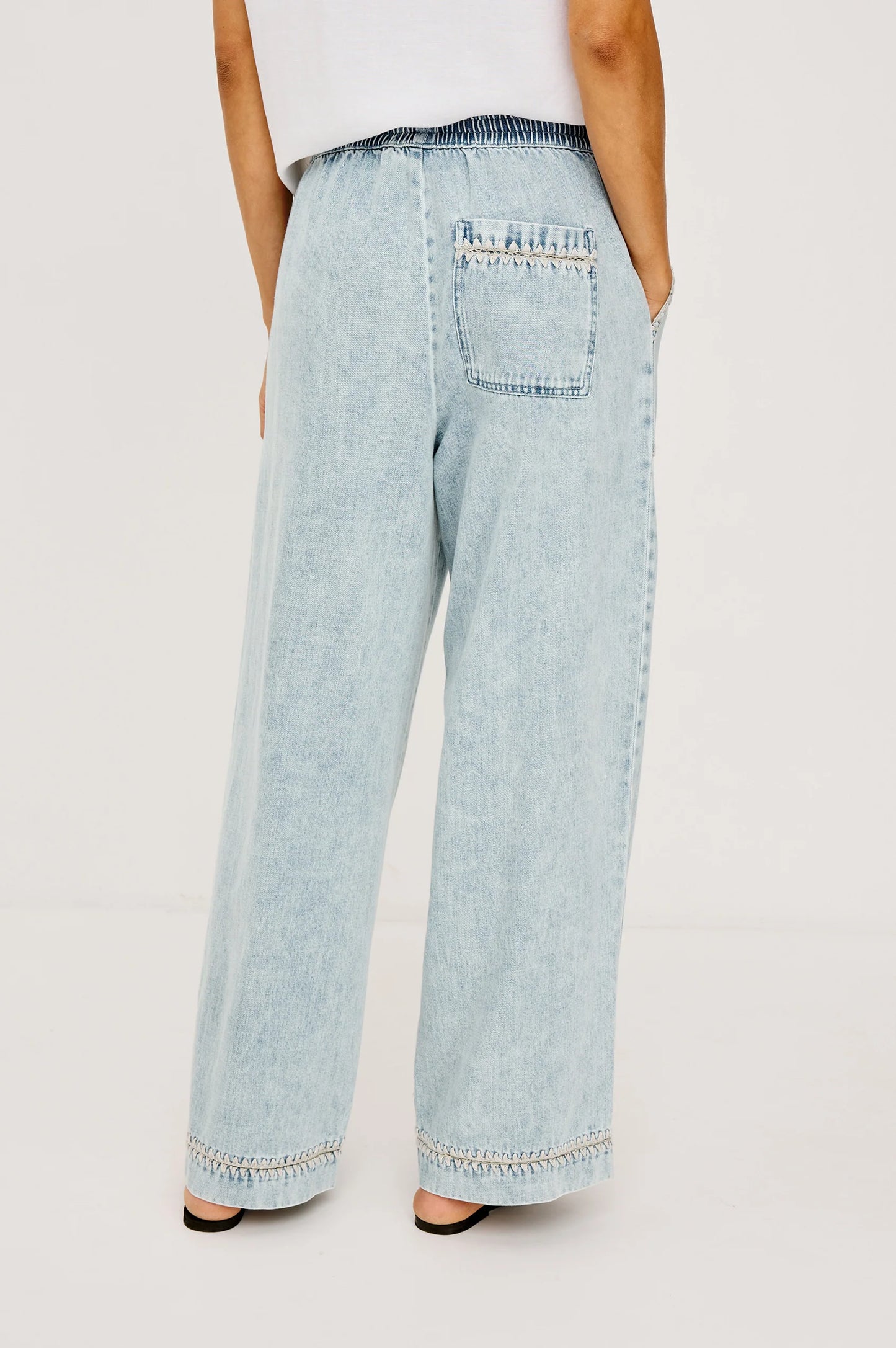 the CAMPO pant, bleached indigo