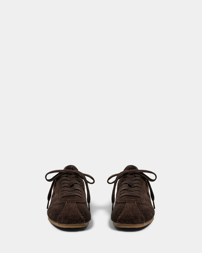 the CARLASW sneaker, dark brown