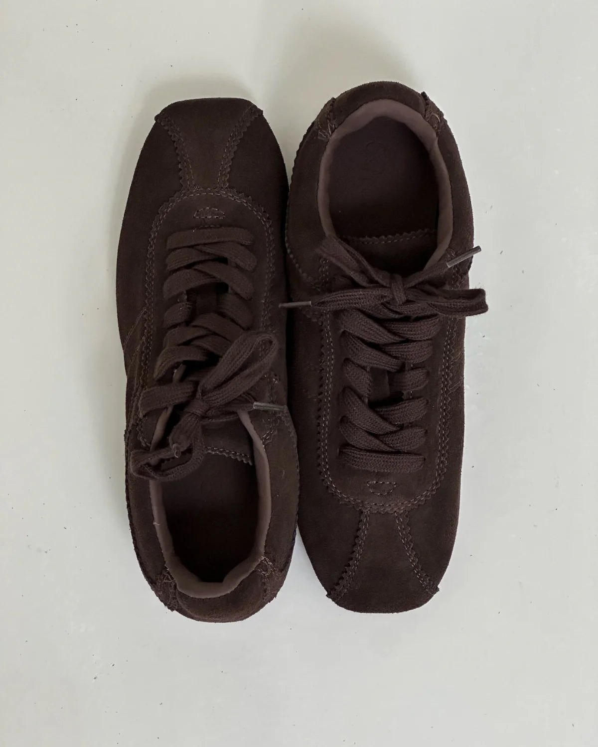 the CARLASW sneaker, dark brown