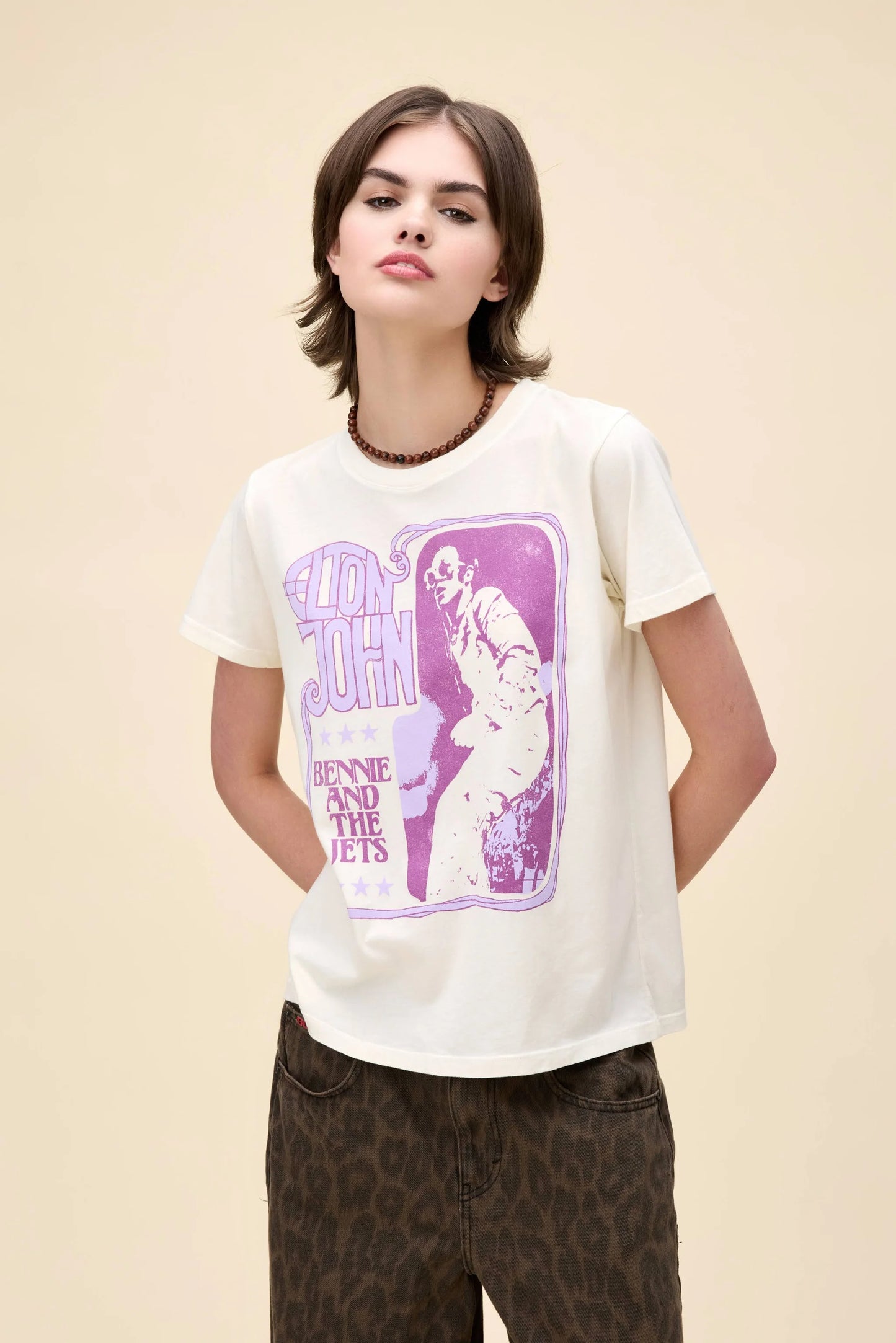 the ELTON JOHN bennie & the jets tee