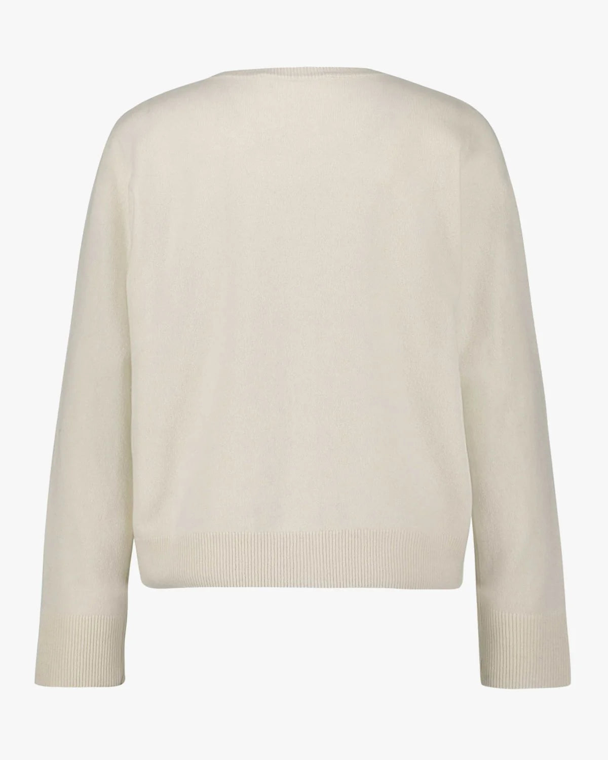 the CISSESW stripe cardigan, off white