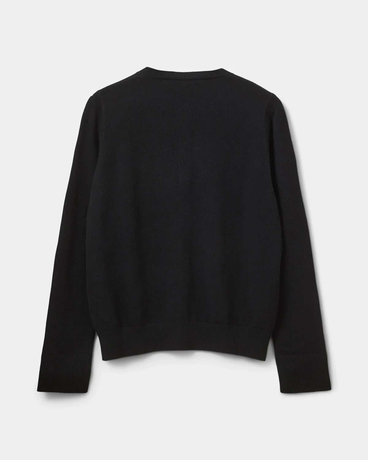 the CISSESW stripe cardigan, black