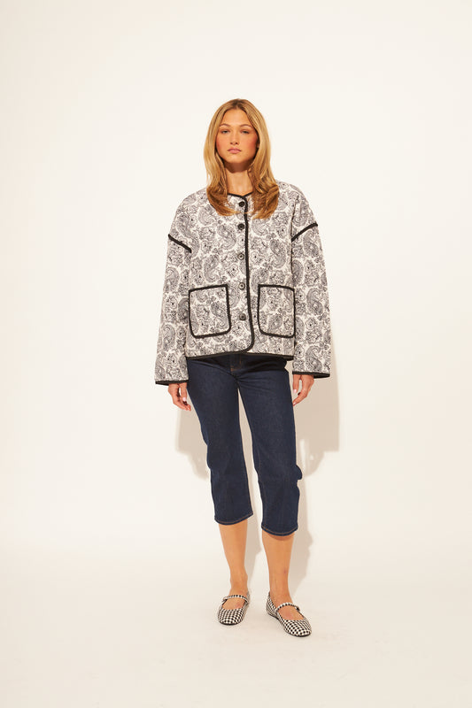 the CLAUDE coat, reversible