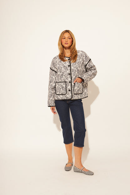 the CLAUDE coat, reversible