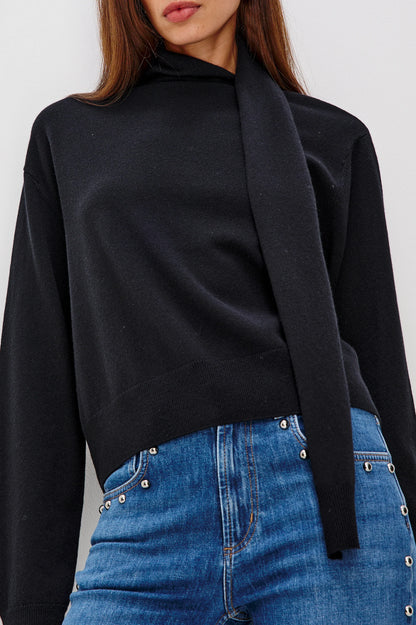 the CORTINA sweater, black