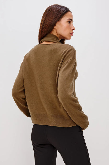 the CORTINA sweater, ginger