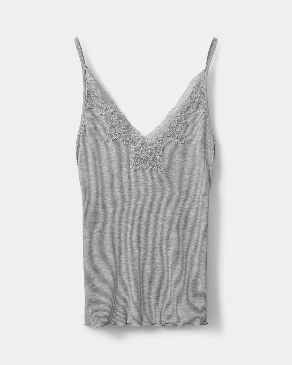 the DANILLA top, grey melange