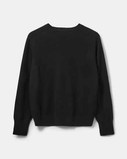 the DELIA knit, black