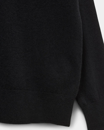 the DELIA knit, black