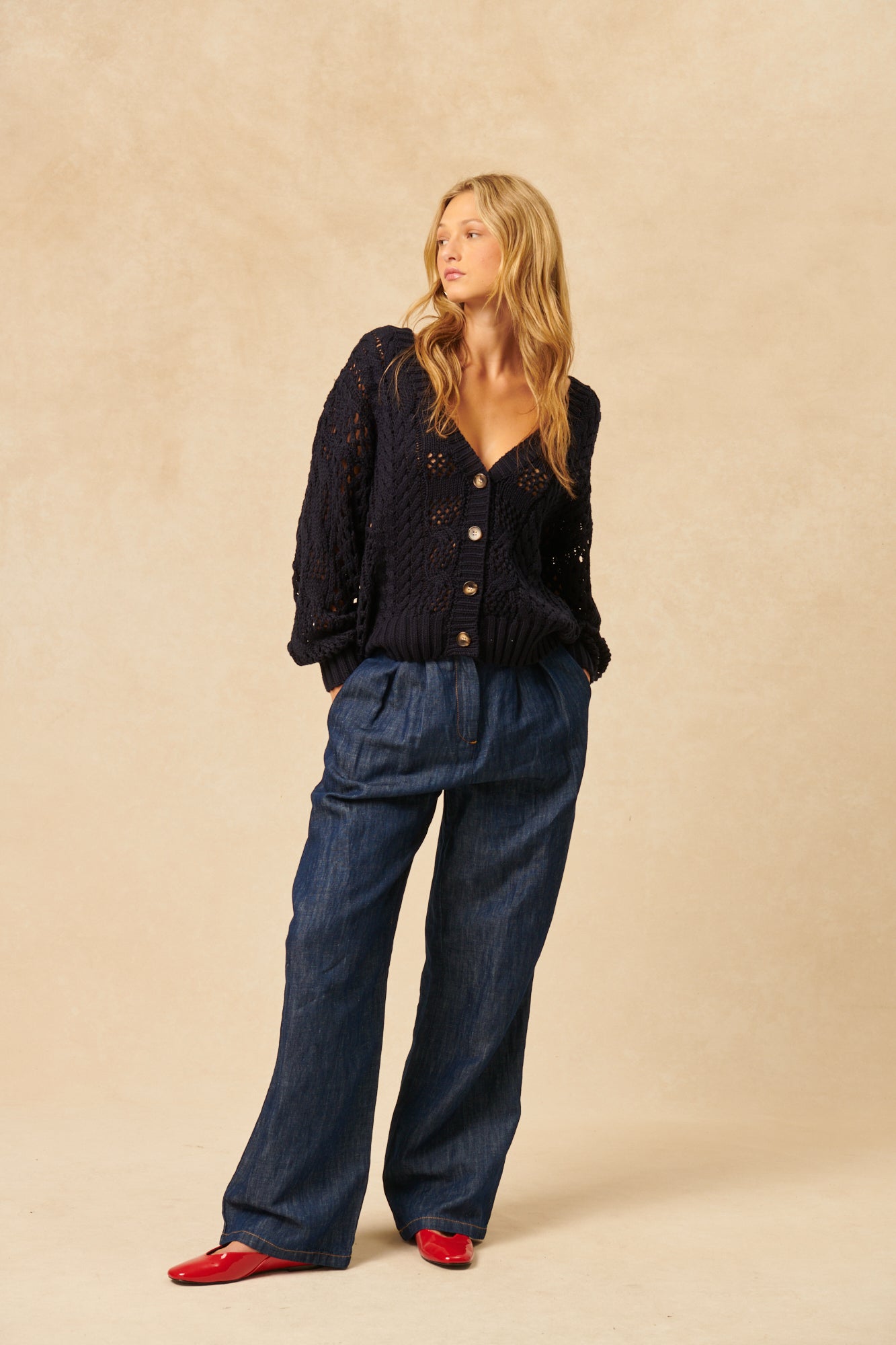 the DOMENICO, deep navy