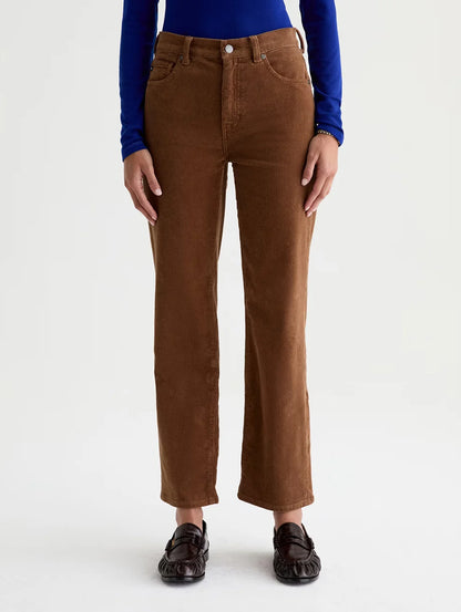 the BRINLEY corduroy pant, bronze beat