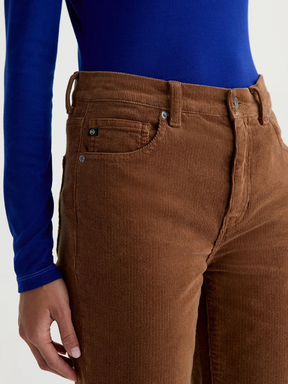 the BRINLEY corduroy pant, bronze beat