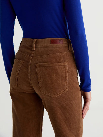 the BRINLEY corduroy pant, bronze beat