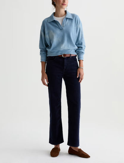 the BRINLEY corduroy pant, deep trench